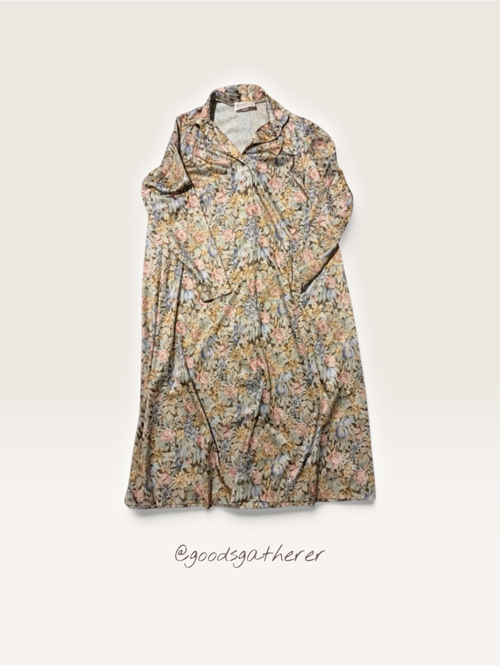 VINTAGE Kay Windsor Floral House Dress